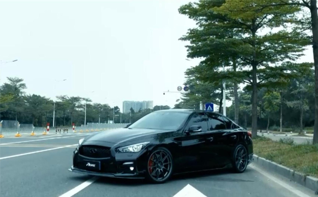 2014款英菲尼迪 Q50S 3.7 V6升级ASPEC Canbus阀门排气系统